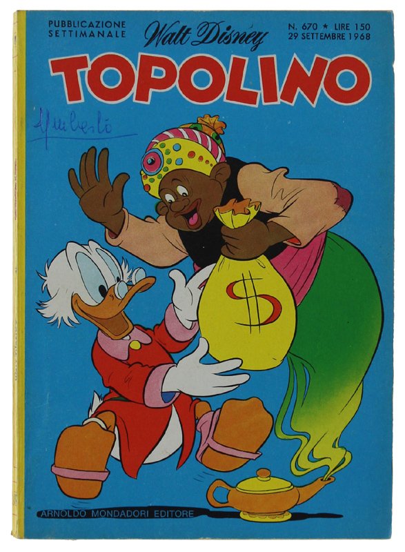 TOPOLINO N. 670 [Libretto e dorso in ottimo stato] | Immagine principale