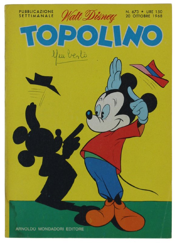 TOPOLINO N. 673 [Libretto e dorso in ottimo stato] | Immagine principale