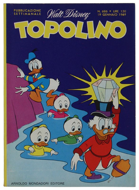 TOPOLINO N. 686 [Libretto e dorso in ottimo stato]
