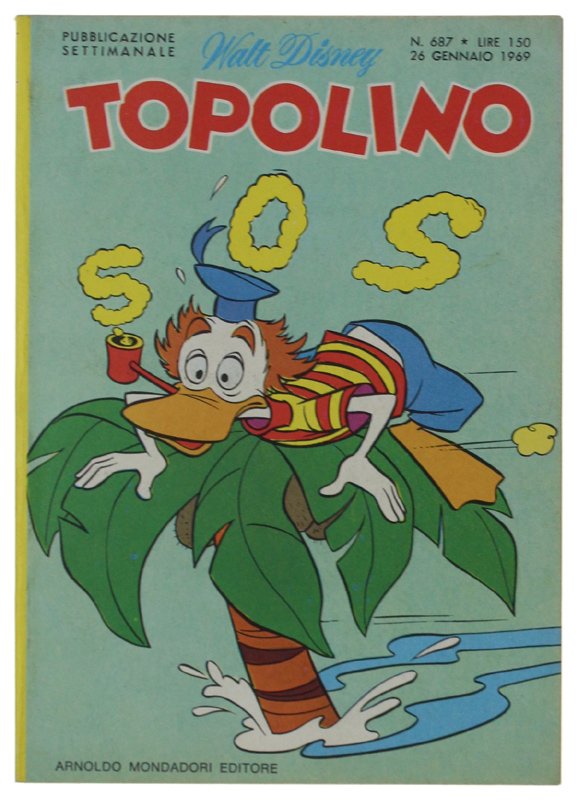 TOPOLINO N. 687 [Libretto e dorso in ottimo stato]