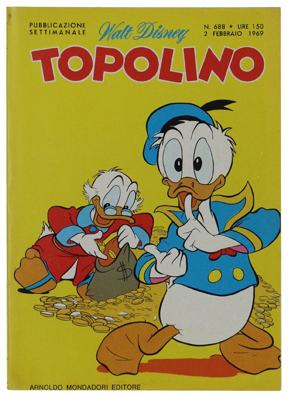 TOPOLINO N. 688 [Libretto e dorso in ottimo stato]
