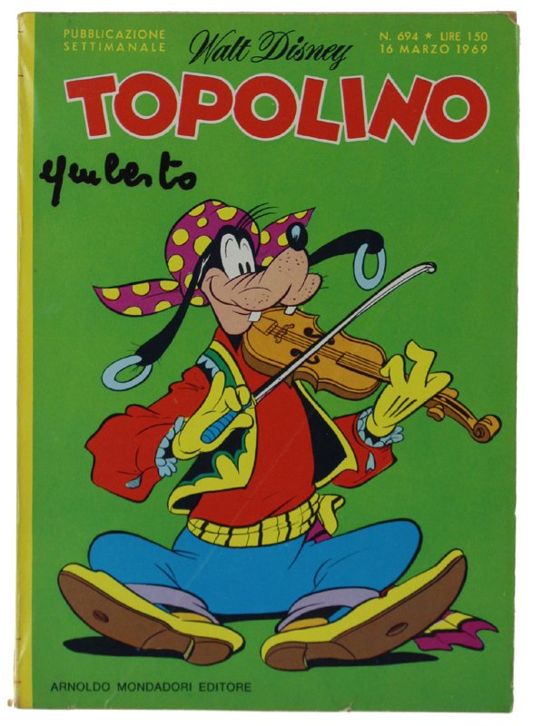 TOPOLINO N. 694 [Libretto e dorso in ottimo stato]