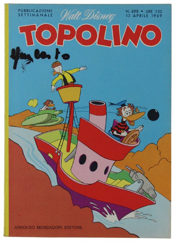 TOPOLINO N. 698 [Libretto e dorso in ottimo stato]