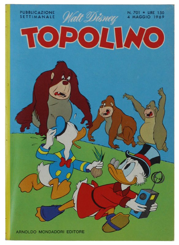 TOPOLINO N. 701 [Libretto e dorso in ottimo stato]