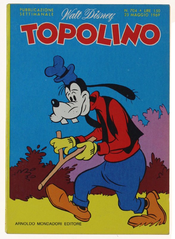 TOPOLINO N. 704 [Libretto e dorso in ottimo stato]