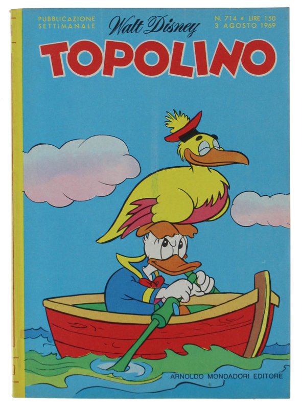 TOPOLINO N. 714 [Libretto e dorso in ottimo stato]