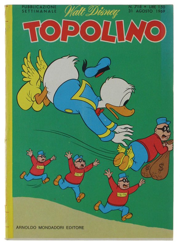 TOPOLINO N. 718 [Libretto e dorso in ottimo stato]