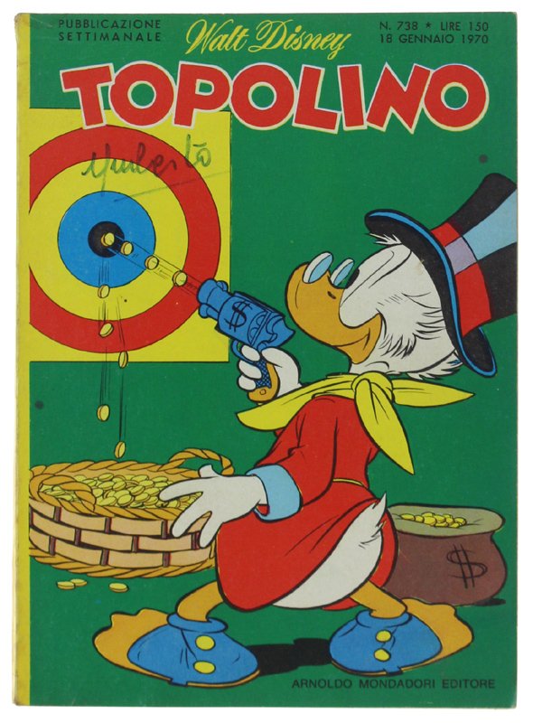 TOPOLINO N. 738 [Libretto e dorso in ottimo stato]