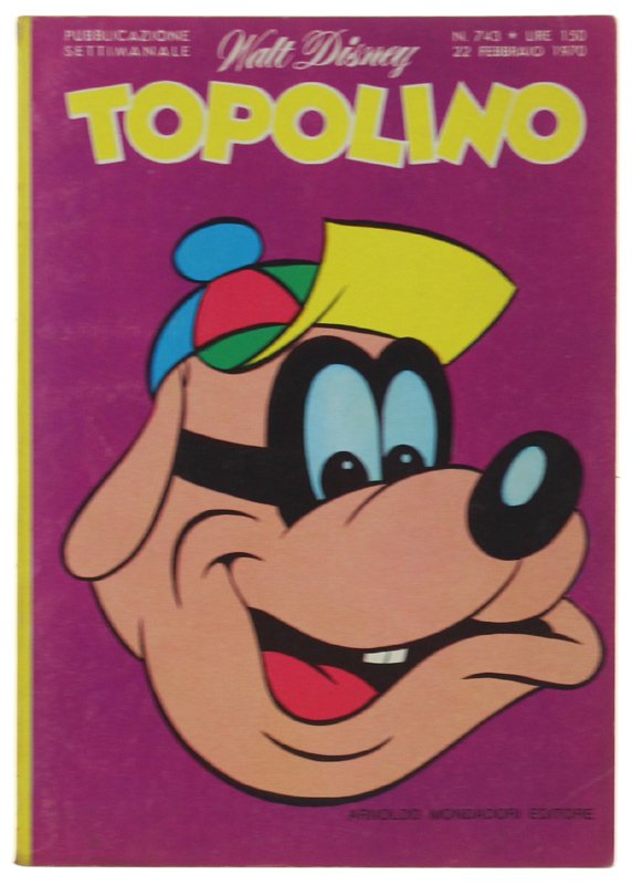 TOPOLINO N. 743 [Libretto e dorso in ottimo stato]