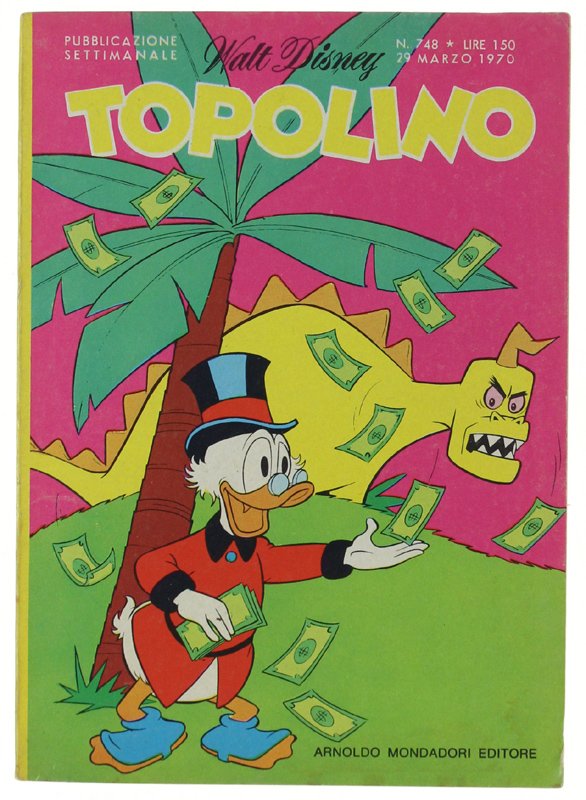 TOPOLINO N. 748 [Libretto e dorso in ottimo stato]