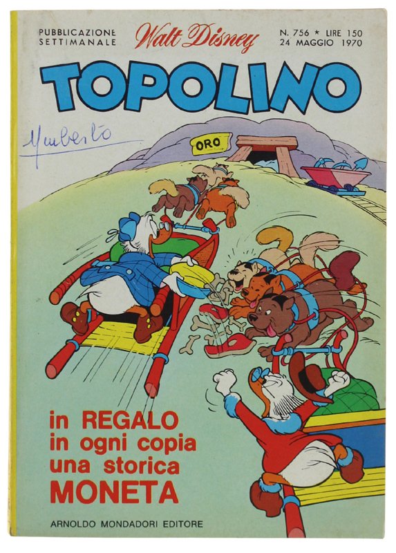 TOPOLINO N. 756 [Libretto e dorso in ottimo stato]