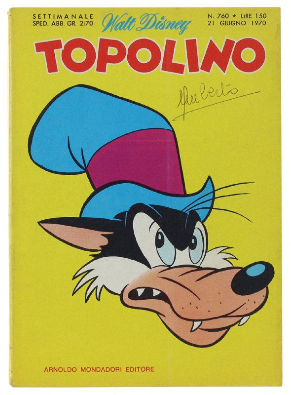 TOPOLINO N. 760 [Libretto e dorso in buono stato]