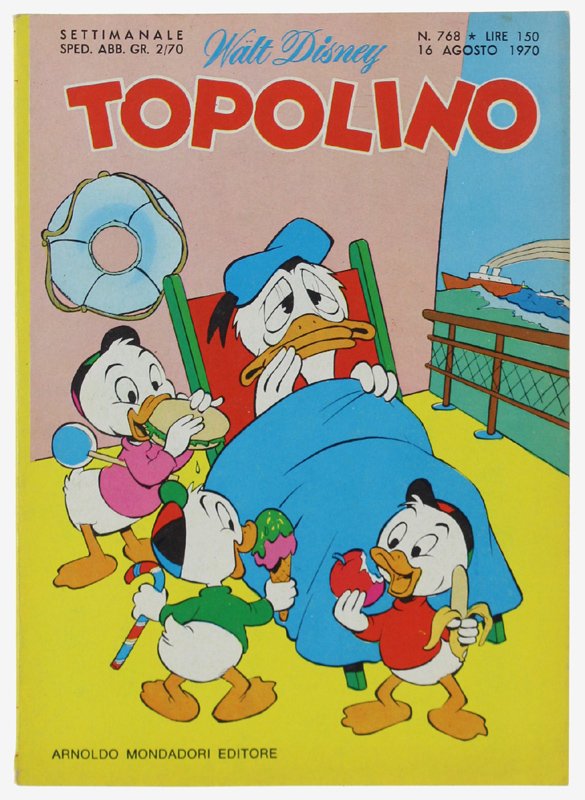 TOPOLINO N. 768 [Libretto e dorso in ottimo stato]