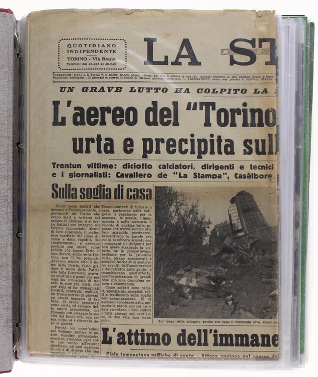 TORINO CALCIO 1906 - COLLEZIONE DI DOCUMENTI E CIMELI DEL …