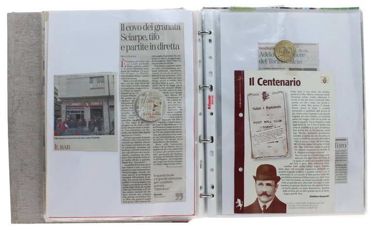 TORINO CALCIO 1906 - COLLEZIONE DI DOCUMENTI E CIMELI DEL …