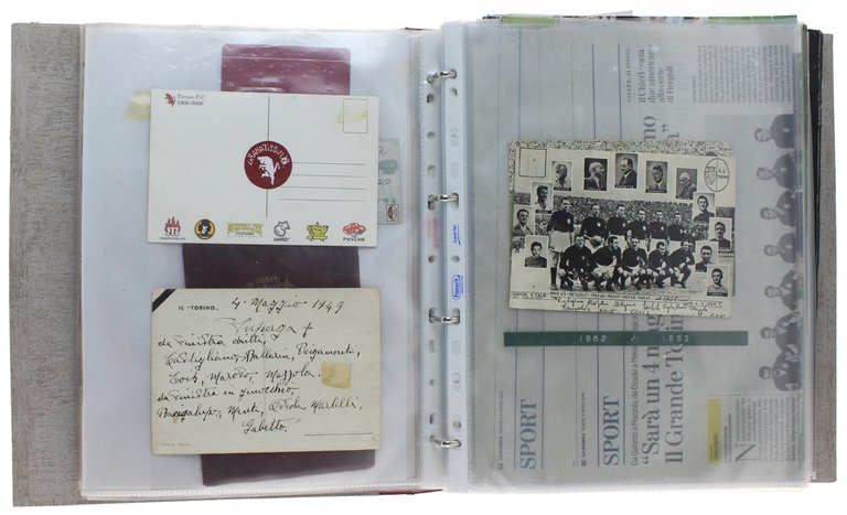 TORINO CALCIO 1906 - COLLEZIONE DI DOCUMENTI E CIMELI DEL …