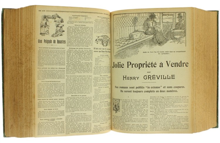TOUCHE A TOUT. Magazine des magazines. Année 1908 complète.