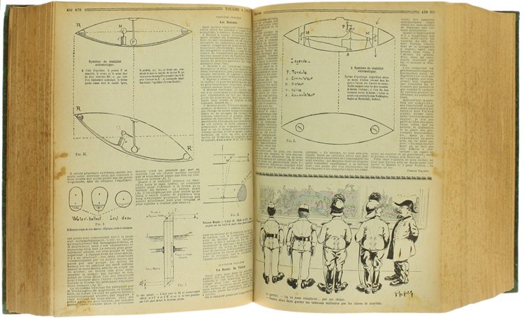 TOUCHE A TOUT. Magazine des magazines. Année 1908 complète.