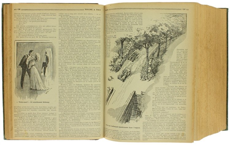 TOUCHE A TOUT. Magazine des magazines. Année 1908 complète.