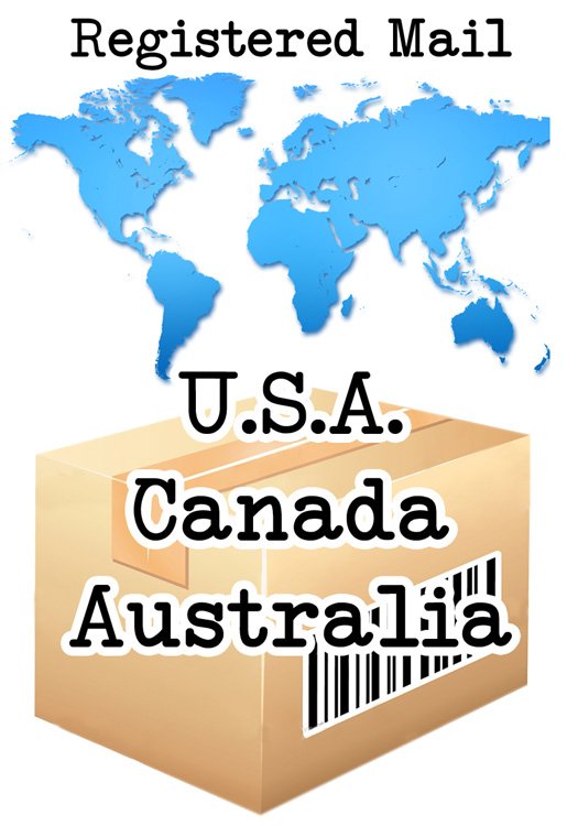 TRACKING NUMBER FOR U.S.A., CANADA, AUSTRALIA