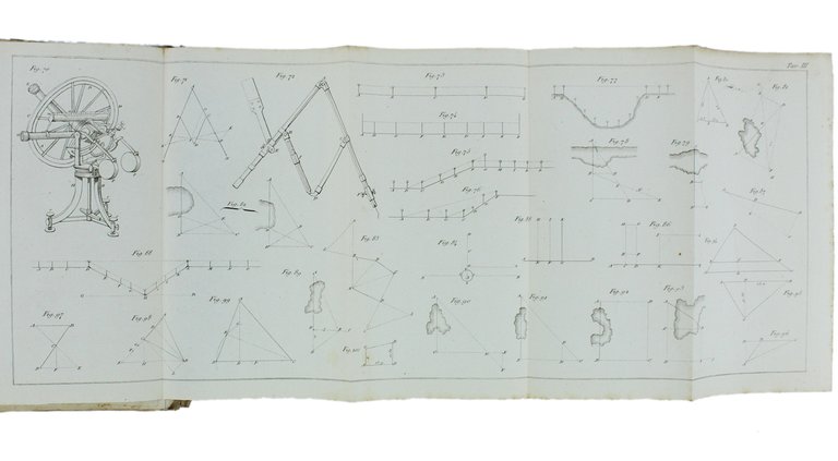 TRATTATO COMPLETO DI AGRIMENSURA. Volume I - Volume II.