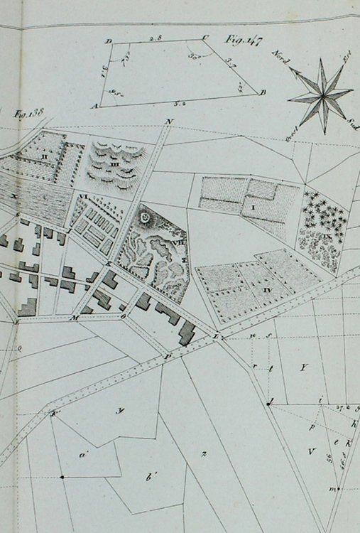 TRATTATO COMPLETO DI AGRIMENSURA. Volume I - Volume II.