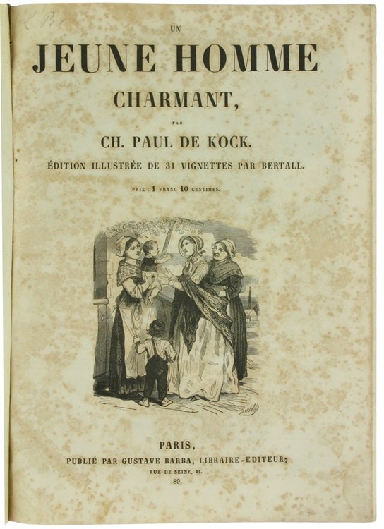 UN JEUNE HOMME CHARMANT - LA MOUCHE.