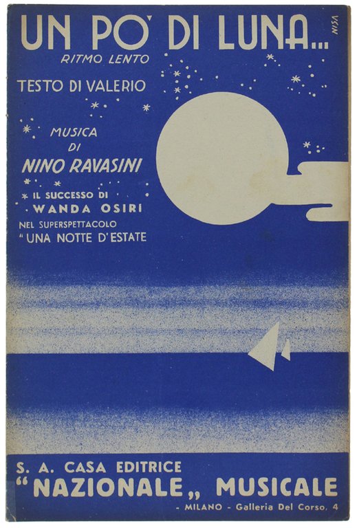 UN PO' DI LUNA. Ritmo lento.