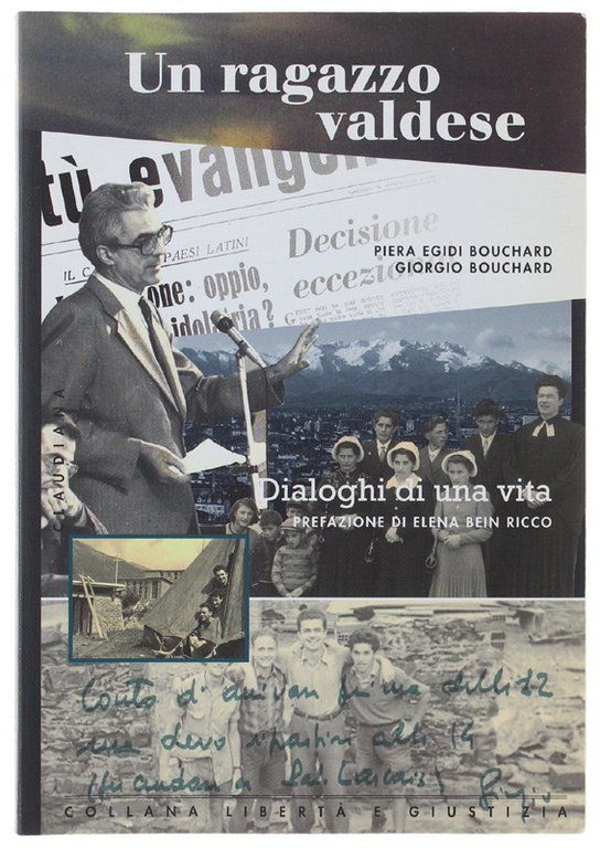 UN RAGAZZO VALDESE. Dialoghi di una vita (dedica dell'A.) | Immagine Gallery 2