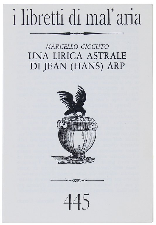 UNA LIRICA ASTRALE DI JEAN (HANS) ARP. I Libretti di …