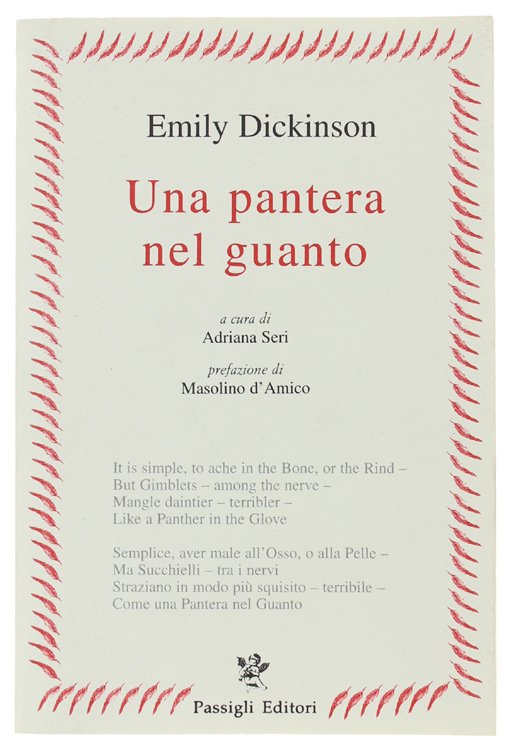 UNA PANTERA NEL GUANTO. [Testo inglese a fronte]