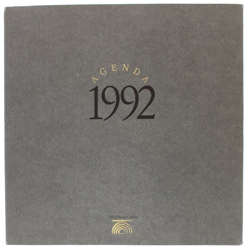 VALLE D'AOSTA CULTURA - AGENDA 1992 (nuova)