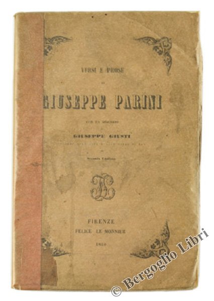 VERSI E PROSE- Con un discorso. | Immagine Gallery 2