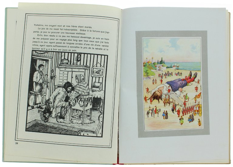 VIE ET AVENTURES DE ROBINSON CRUSOE' et VOYAGES DE GULIVER