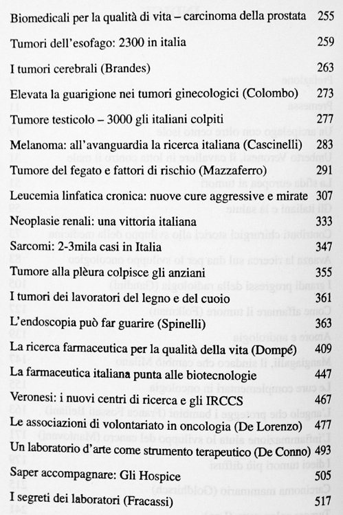 VINCERE LA MALATTIA. Dalla genetica le più recenti scoperte per …
