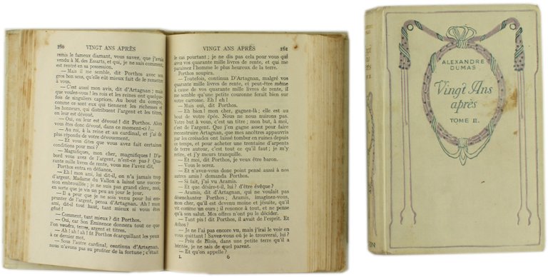 VINGT ANS APRES. Tome I - Tome II.