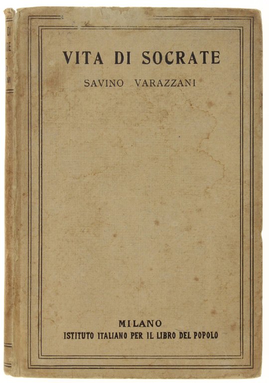 VITA DI SOCRATE.
