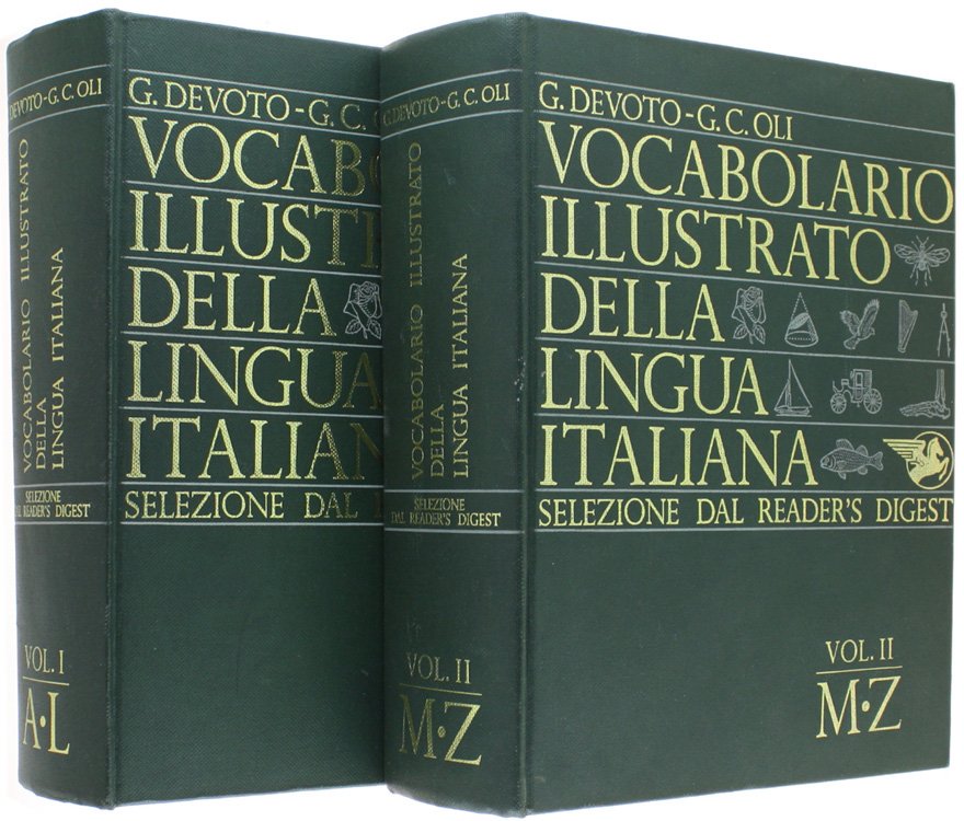 VOCABOLARIO ILLUSTRATO DELLA LINGUA ITALIANA.