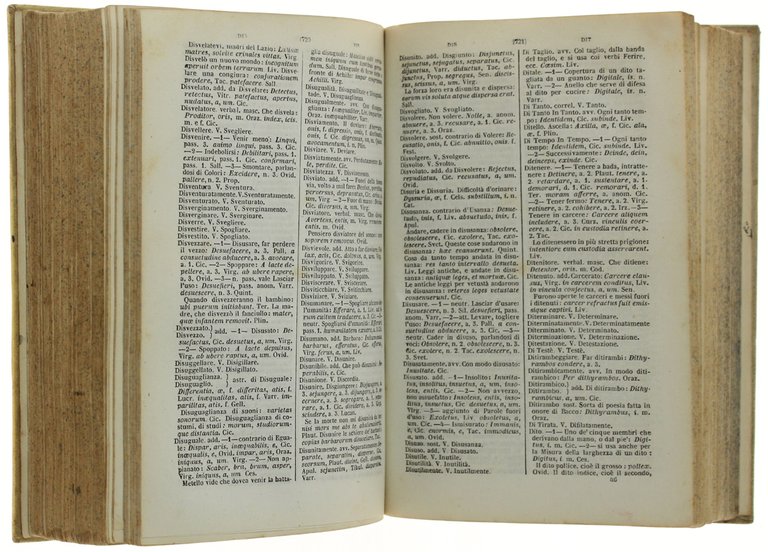 VOCABOLARIO ITALIANO-LATINO compilato ad uso delle scuole.