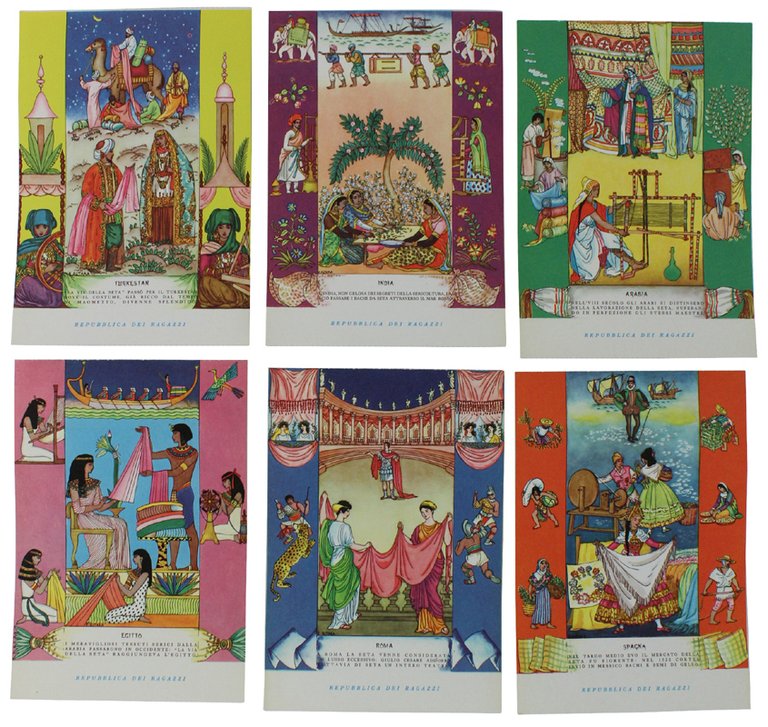 VSEVOLODE NICOULINE "LE VIE DELLA SETA" Serie 2a: LOTTO DI …