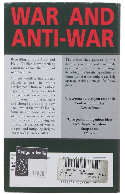 WAR AND ANTI-WAR. Suvival at the Dawn of the 21st …