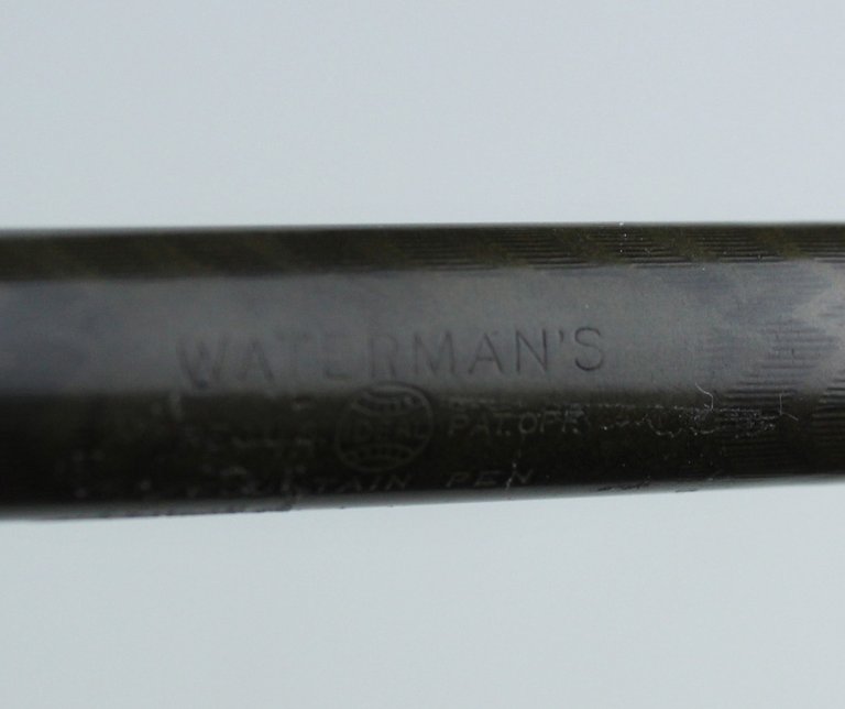 Stilografica WATERMAN'S IDEAL FOUNTAIN PEN ebanite vintage pennino rientrante, funzionante