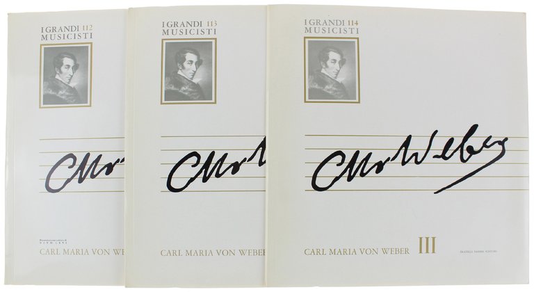 WEBER CARL MARIA VON WEBER - 3 dischi NUOVI nei … | Immagine Gallery 3