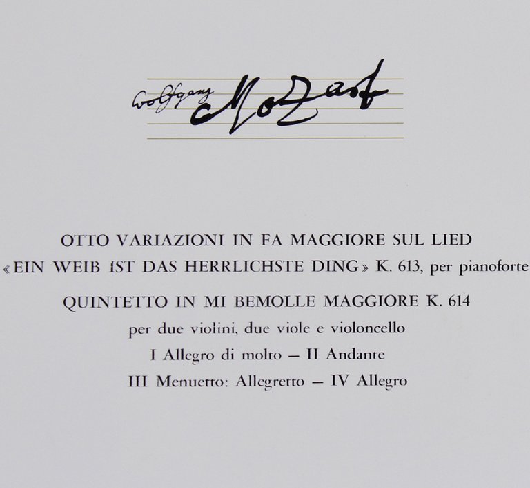 WOLFGANG AMADEUS MOZART: ANNO 1791. Serie completa 6 dischi NUOVI …