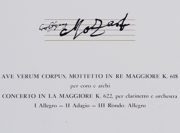 WOLFGANG AMADEUS MOZART: ANNO 1791. Serie completa 6 dischi NUOVI …