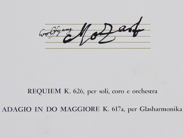 WOLFGANG AMADEUS MOZART: ANNO 1791. Serie completa 6 dischi NUOVI …