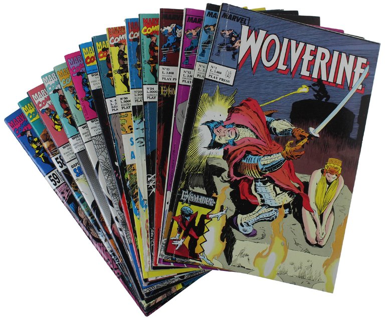 WOLVERINE (Marvel ITALIA): 44 numeri dal n. 3 (1995) al …