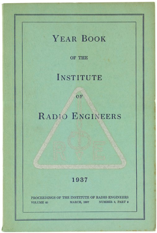 YEAR BOOK OF THE INSTITUTE OF RADIO ENGINEERS 1937