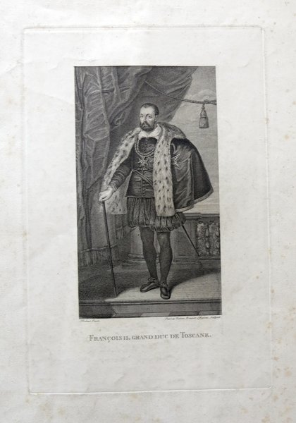 Francois de Medicis Grand Duc de Toscane. Pere de la …