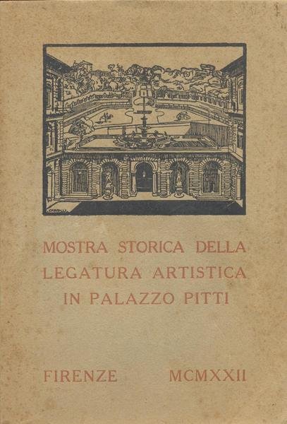 Mostra storica della legatura artistica in palazzo Pitti.